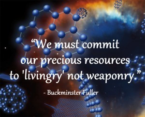 buckyball fullerene art -livingry