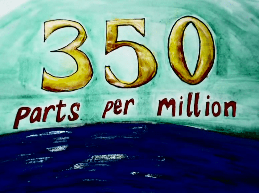 Hansen said we must keep carbon levels below 350 parts per million.  (We are now well over 400, some say as high as 445)