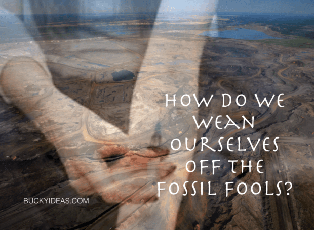 The world is being fossil fooled.